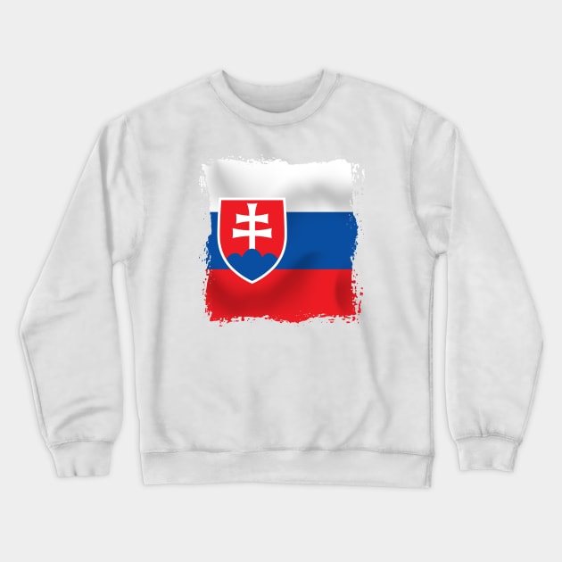 Slovakia artwork Crewneck Sweatshirt by SASTRAVILA